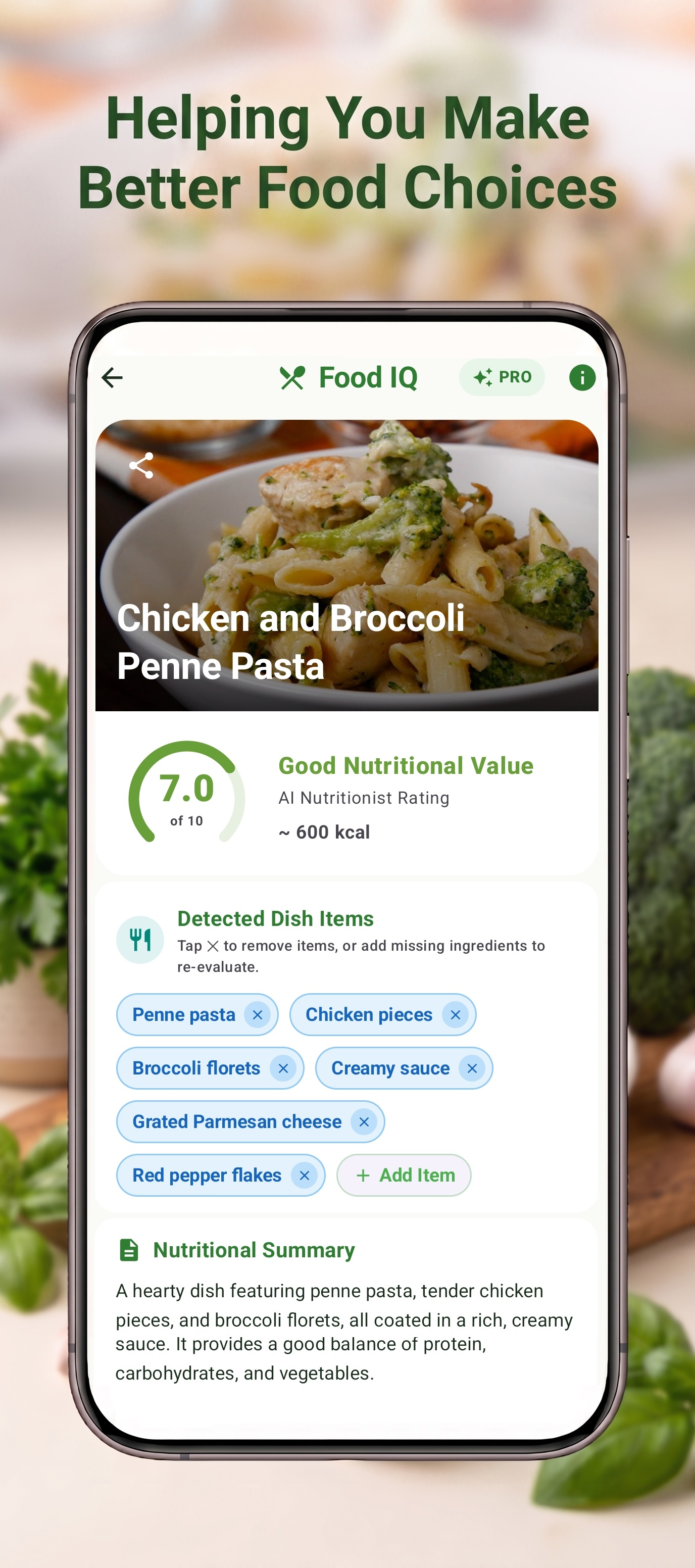 Food IQ Example